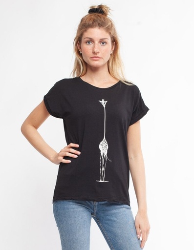 Tシャツ・カットソー A FERRETTI Woman T-Shirt Black 07036660 0001 mflifeco T-shirt BLACK | エミエフィ